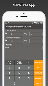 Complex Numbers Calculator 1.1 APK + Mod (Unlimited money) untuk android
