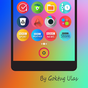 Graby Spin - Icon Pack Screenshot