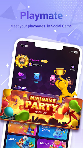 Android application Playmate: Games & Voice Chat screenshort