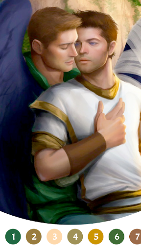 Android application LGBT Paint by Number screenshort