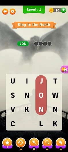 Game of Thrones Word Search - Screenshot 2
