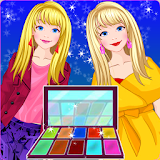 Twins Doll Dress up and Makeup icon