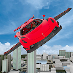 Cover Image of Скачать Flying Car Extreme Simulator  APK