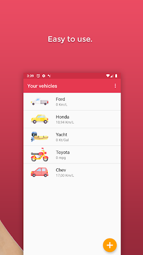 Fuel Consumption Screen 2
