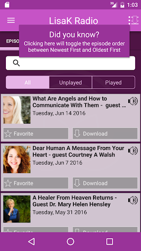 LisaK Radio Screen 2