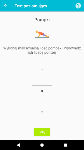 #OTrening Screen 3