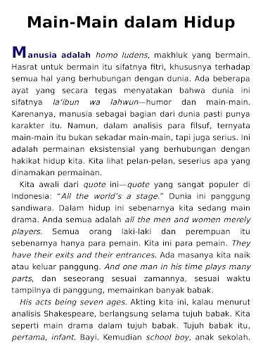 Menjadi Manusia Menjadi Hamba