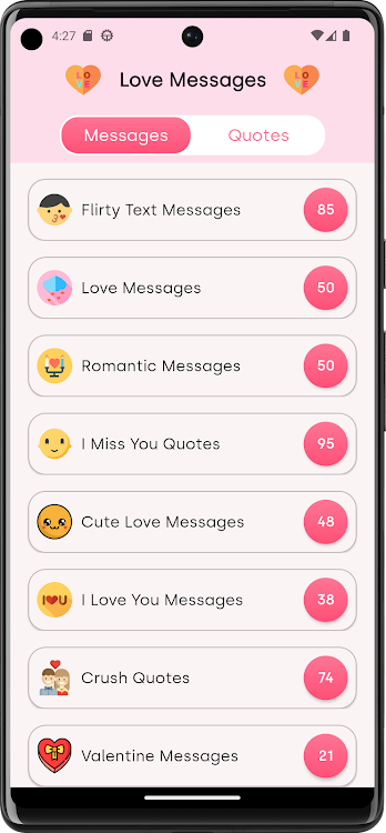 Romantic Love Messages - 1.2.1 - (Android)