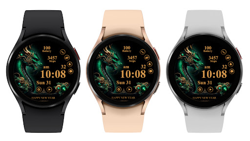 AZ272 New Year Dragon Watch Screen 2