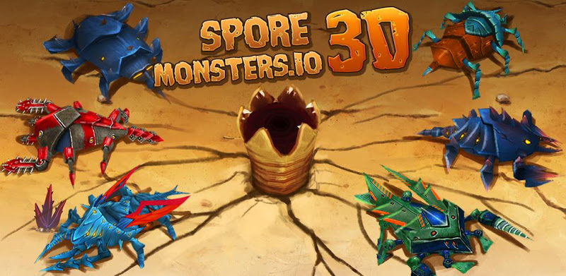 Spore Monsters.io 3D Wasteland Nomads Crab Turmoil