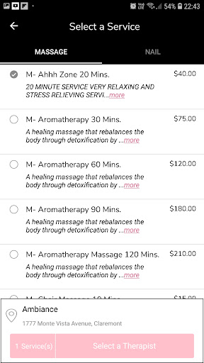 Ambiance Day Spa & Salon Screen 2