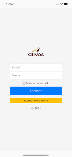 Android application Ativos Contábeis screenshort