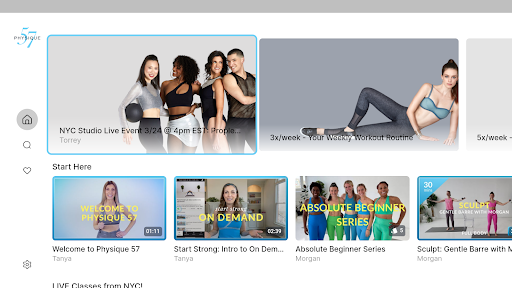Physique 57 On Demand Screenshot 4 - AppWisp.com