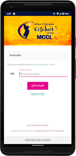Melbourne Champion Cric League Screen 2