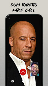 Captura 4 Dom Toretto Fake Video Call android