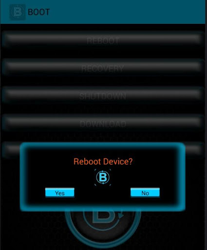 BOOT (For Rooted Devices) Screen 2