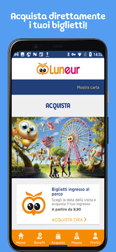 Luneur Park - Official App Screen 2