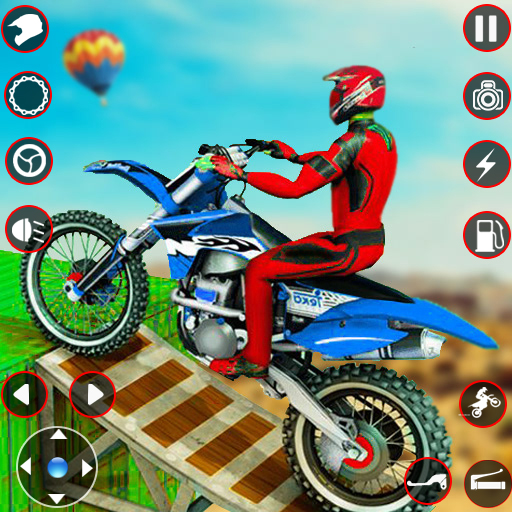 Bike Stunt 3D Simulator Games logo