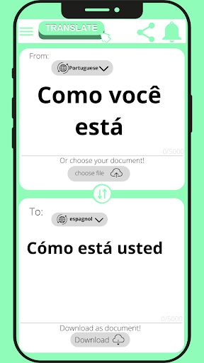 Spanish-Portuguese Translator
