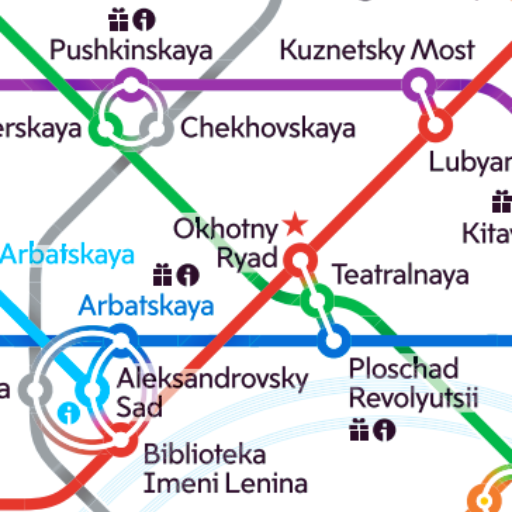 Moscow Metro Map 2023