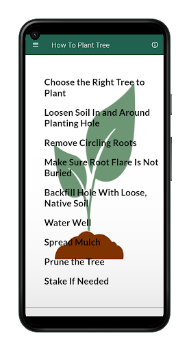 How To Plant a Tree Screen 2