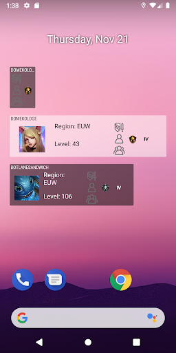 LoLWidget - Widgets for League