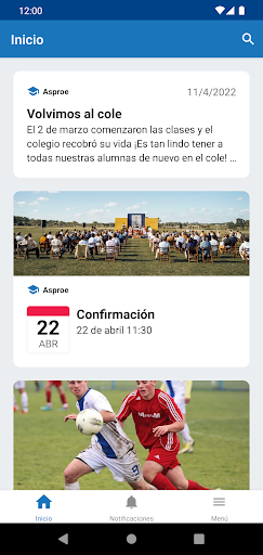 Android application Asproe screenshort