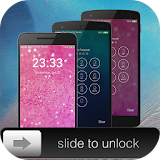 Slide to unlock-Passcode Lock icon