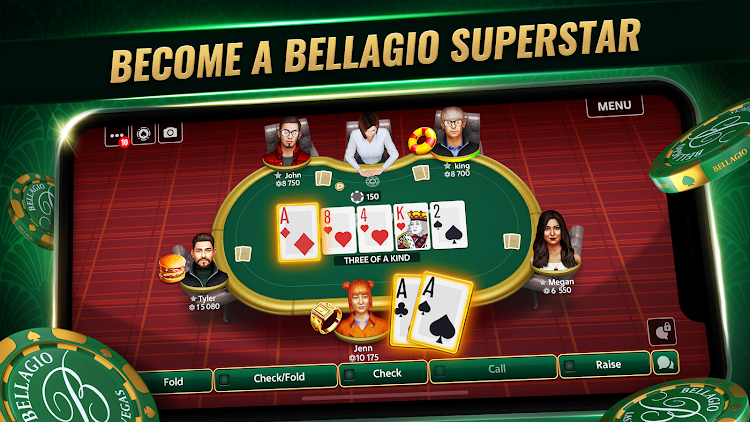 Bellagio Poker - Texas Holdem - 58.26.4 - (Android)