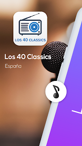 Captura de Pantalla 1 Los 40 Classics Espana android