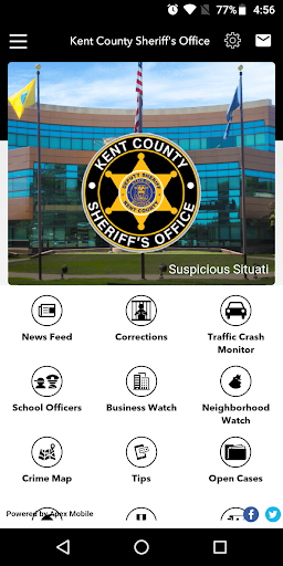 Android application Kent County Sheriff's Office screenshort