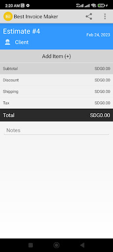 Invoices Maker Screenshot 3 - AppWisp.com