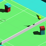 Tennis Games Champion 3D Cubed icon