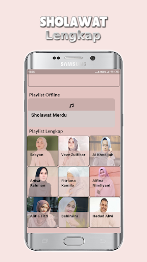 Android application Sholawat Merdu Lengkap screenshort