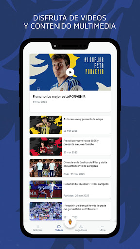 Real Zaragoza - Official App Screen 3