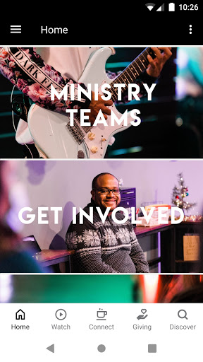 Android application Nickel City Church screenshort