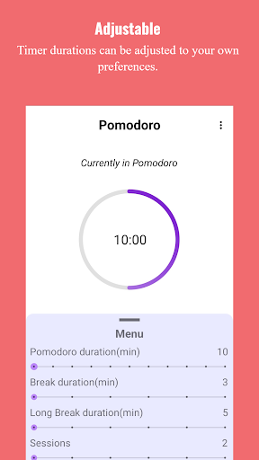 Pomodoro Timer Screen 3