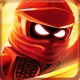 The Red Ninja Go Warrior - Run and Fight icon