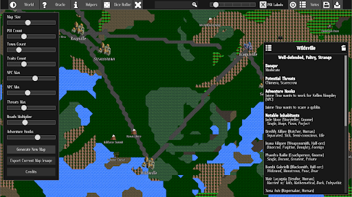 Android application Drakkon World Builder for RPGs screenshort