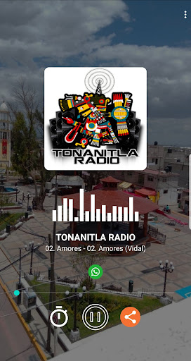 Android application TONANITLA RADIO screenshort