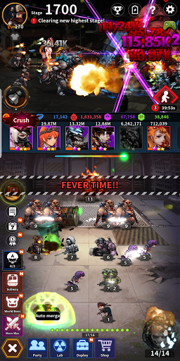 Screenshot of Merge Zombie : idle RPG