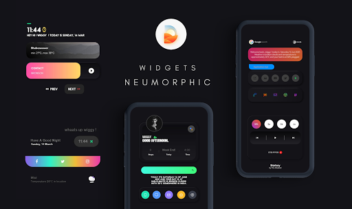 Android application Dunes KWGT screenshort