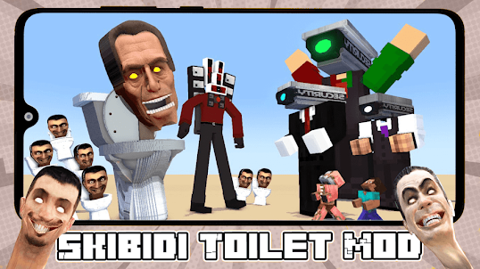 Skibidi Toilet Mod Minecraft
