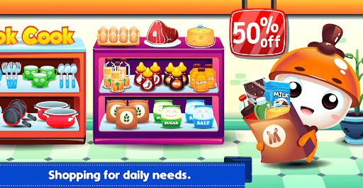 Screenshot of Marbel Supermarket Kids Games
