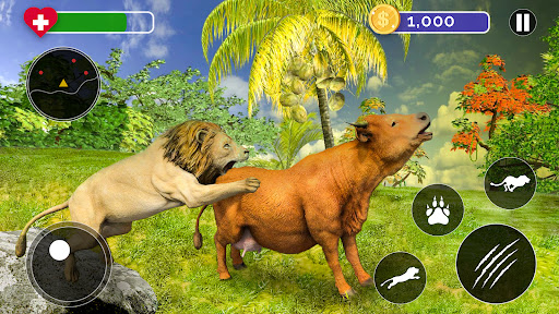 Lion Simulator Game 3D Screen 3