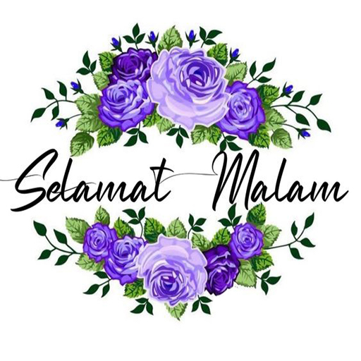 Selamat malam salam logo