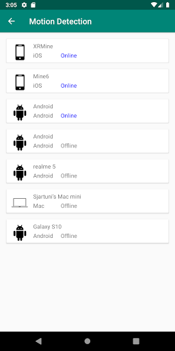 Android application Cloud Spy screenshort