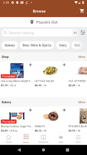 Ptaceks IGA Screenshot 4 - AppWisp.com