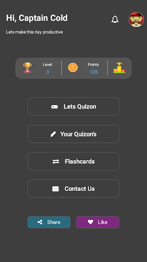 Quizon Screen 2