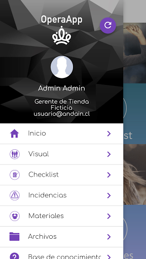 Opera App Screen 2